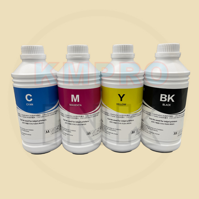Sublimation Ink BKCMY Color For DX5/7/6/5113/4720/I3200 1000ML Bottle Package